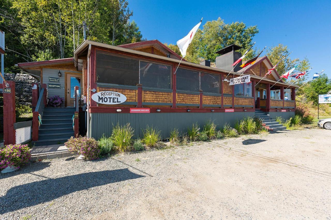 Restaurant Motel De La Plage Saint-Irénée Dış mekan fotoğraf